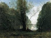 Jean Baptiste Camille  Corot, Solitude Recollection of Vigen Limousin